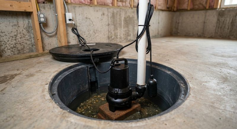 Basement Drainage Installation in Pompano Beach, FL