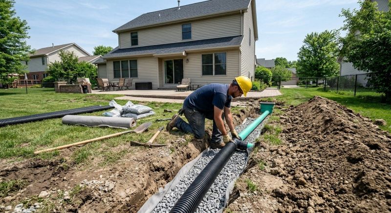 Muddy Yard Drainage in Birmingham, AL