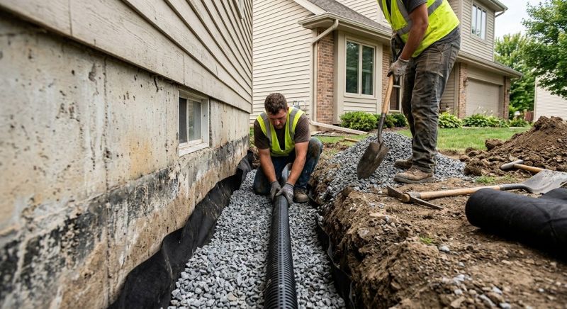 Perimeter Drain Service in Tuscaloosa, AL