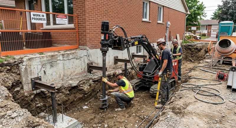 Underpinning Repair in Columbus, OH