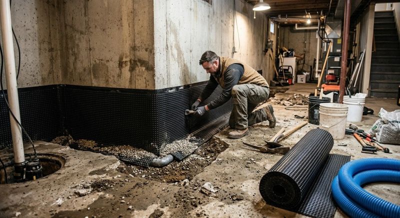 Wet Basement Repair in Birmingham, AL